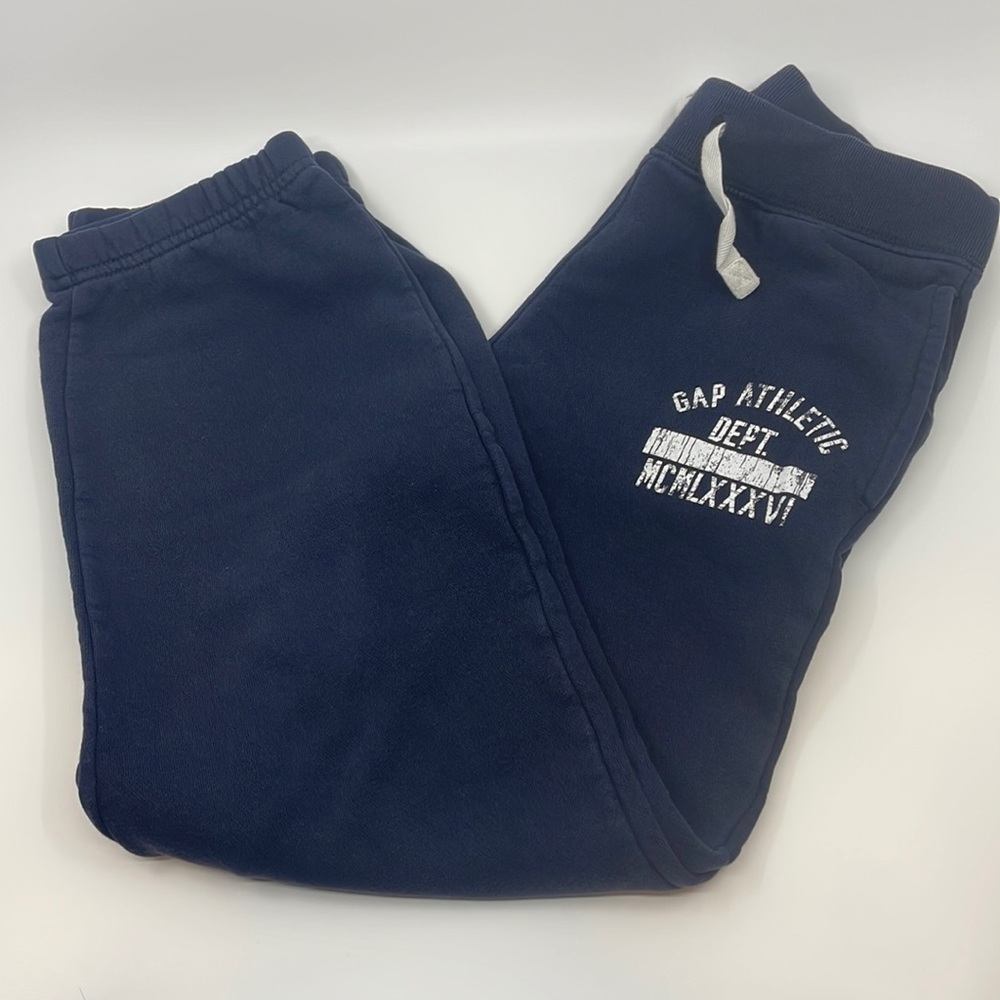 GAPKids Boys Blue Fleece Sweatpants - size medium